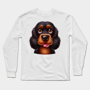 Pup-tacular Gordon Setter Long Sleeve T-Shirt